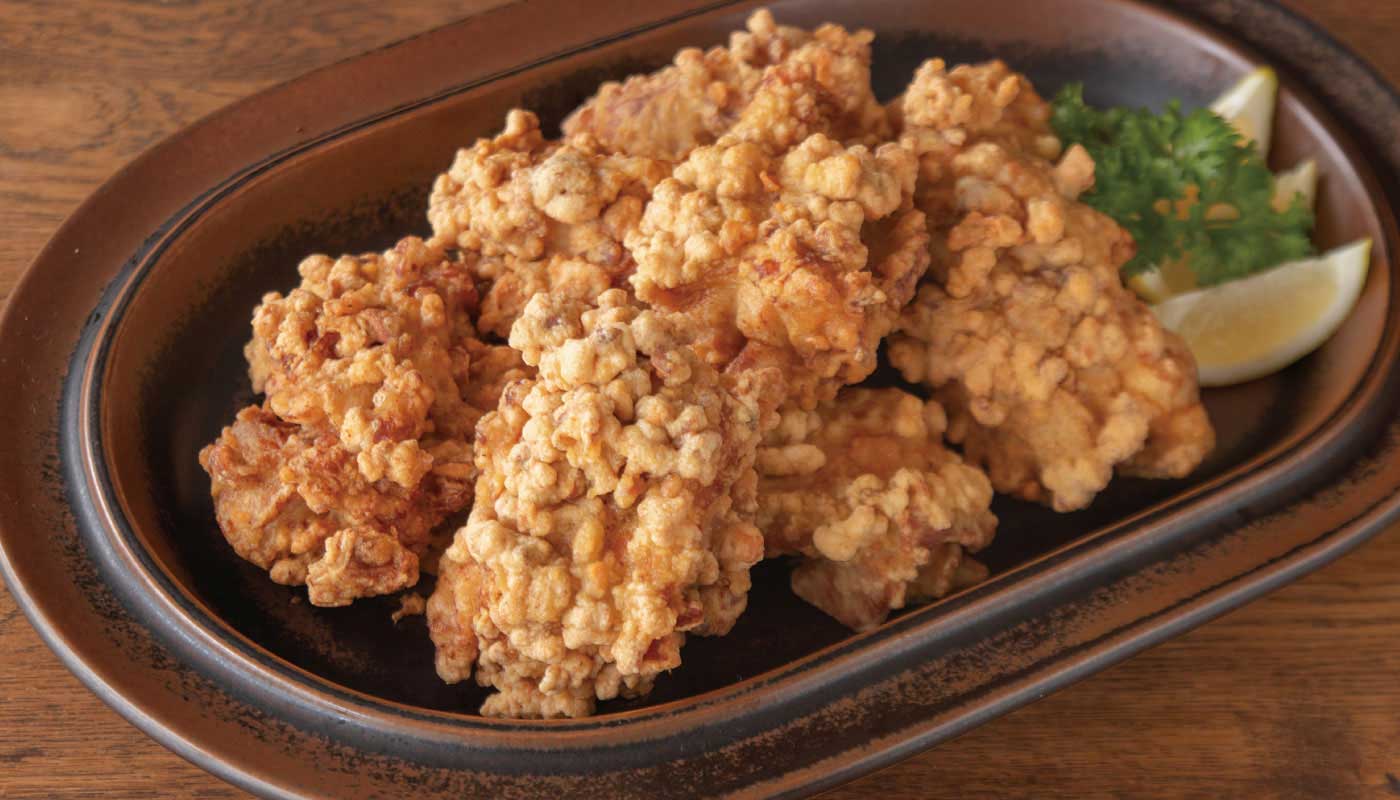 ナッツ香るフライドチキン