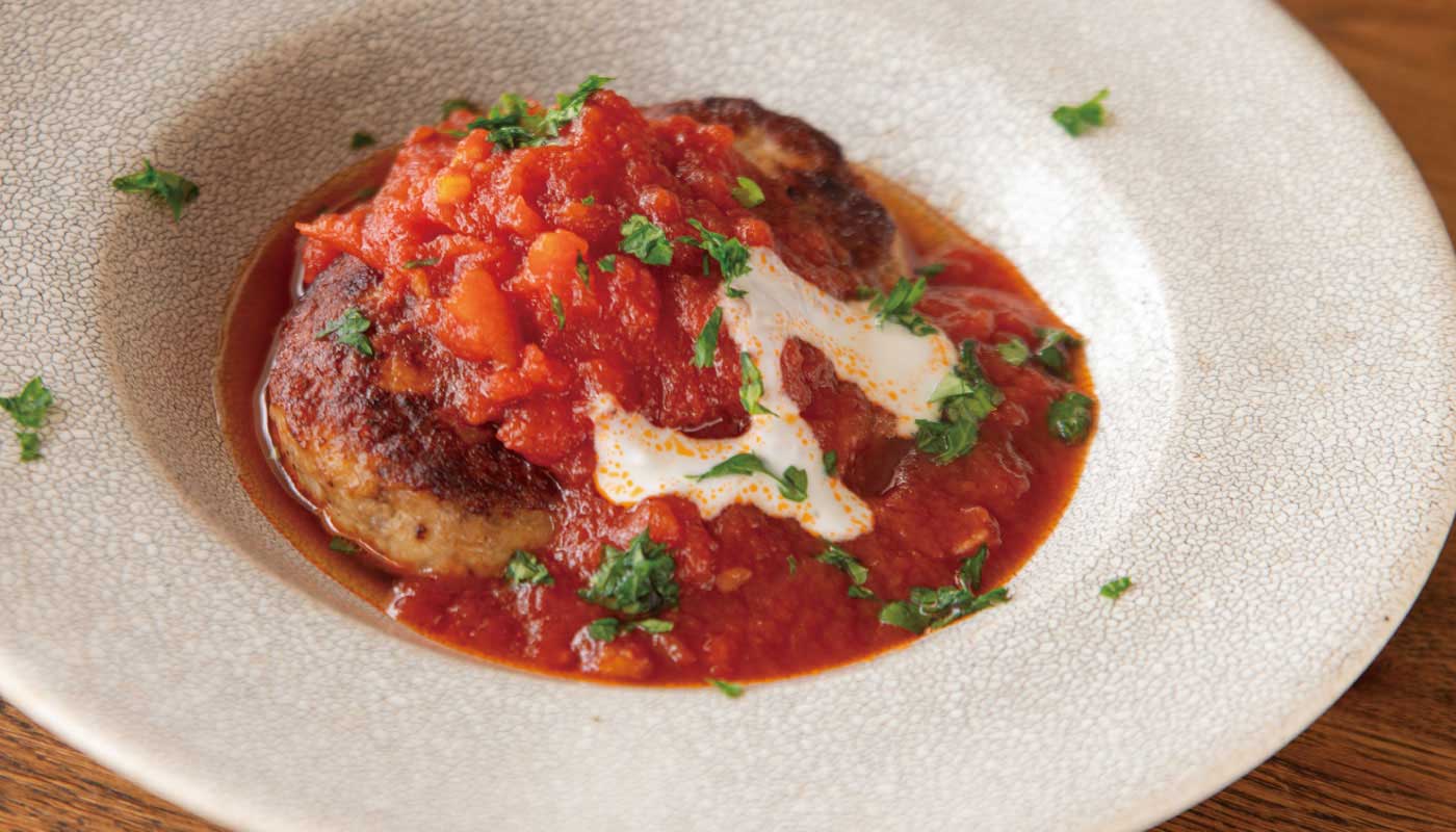 彩り華やかトマトソース